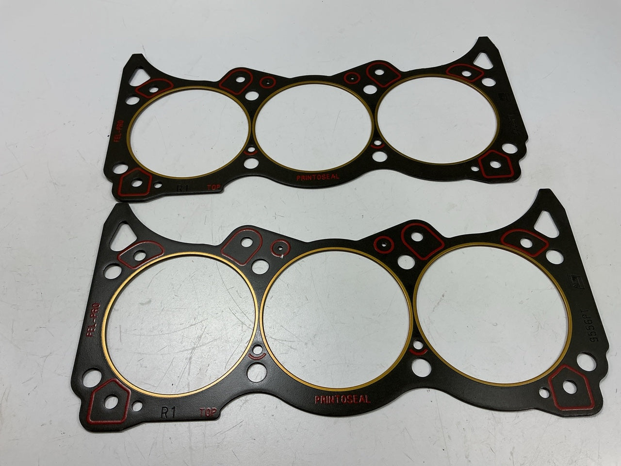 (2) Fel-Pro 9556PT Cylinder Head Gasket - 1988-1990 Buick Olds Pontiac 231 3.8L
