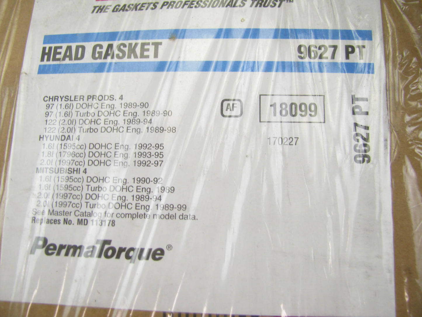 Fel-pro 9627PT Cylinder Head Gasket