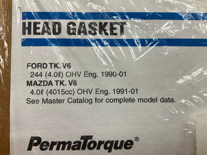 Fel-Pro 9725PT-2 RIGHT Cylinder Head Gasket - 1990-01 Ford 244  - 4.0L V6