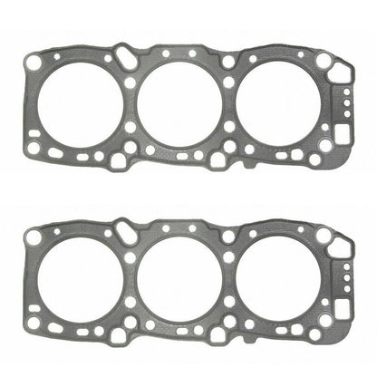 (2) Fel-Pro 9842PT Cylinder Head Gaskets For 1991-93 Dodge Mitsubishi 3.0L V6