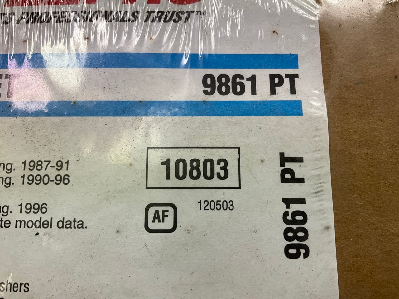 Fel-Pro 9861PT Cylinder Head Gasket - Toyota 87-91 3SFE 2.0L, 90-96 5SFE 2.2L