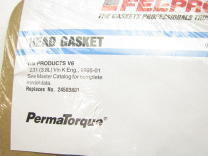 Fel-pro 9918PT Right Engine Cylinder Head Gasket For 1995-2008 GM 3.8L