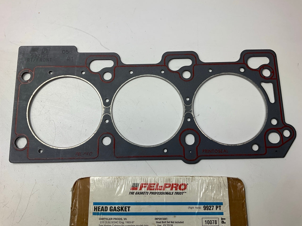 Fel-pro 9927PT Right Cylinder Head Gasket For 93-97 Chrysler Eagle 3.5L V6
