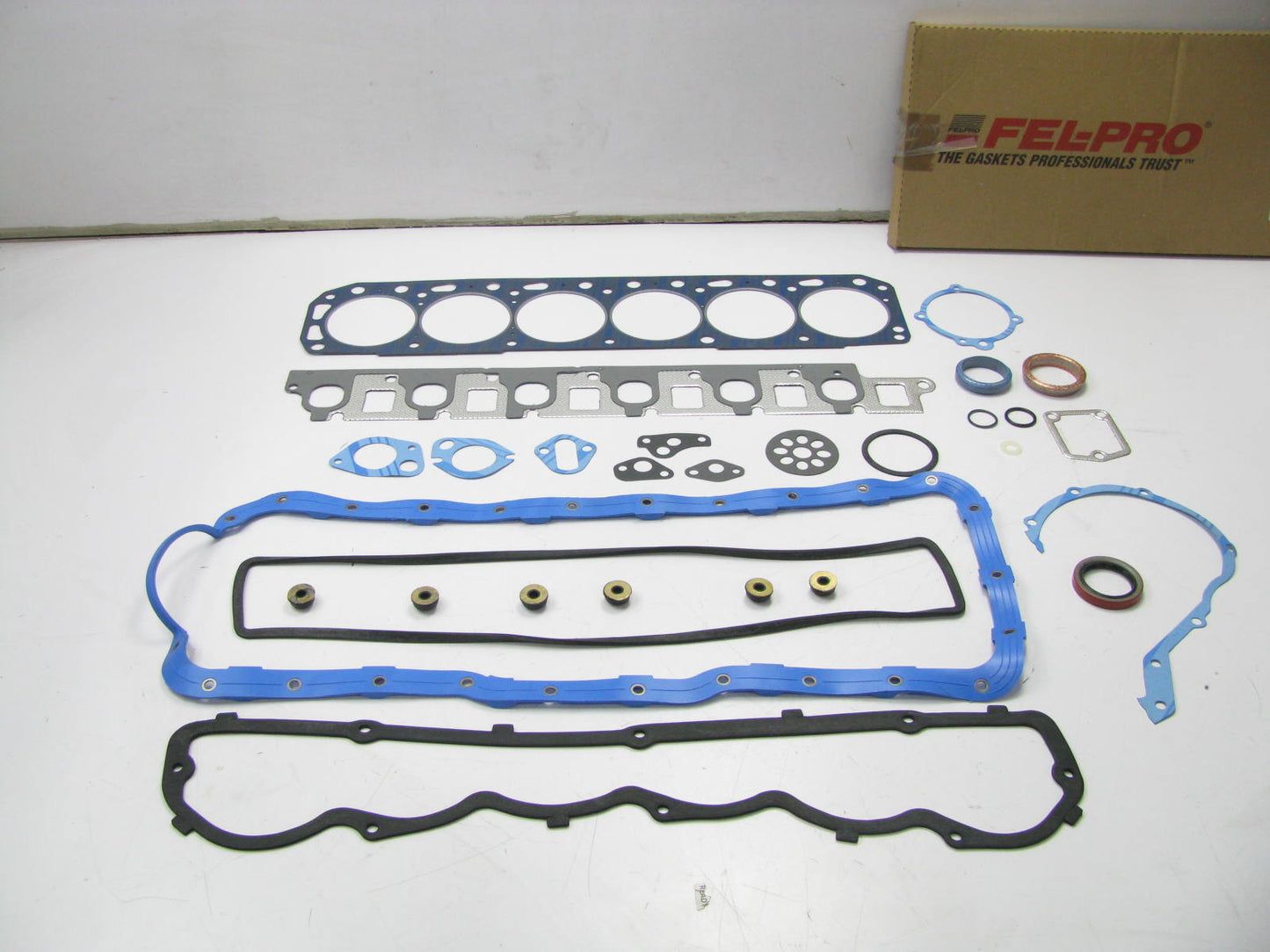 FORD 240 300 Truck I6 Oil Pan, Manifold, Valve Cover, Head Gasket Fel-pro