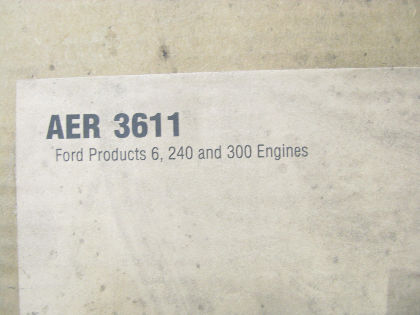 FORD 240 300 Truck I6 Oil Pan, Manifold, Valve Cover, Head Gasket Fel-pro