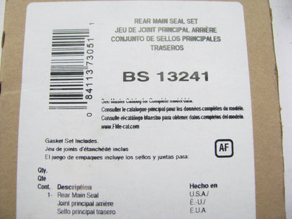 Fel-pro BS13241 Engine Rear Crankshaft Seal Kit  (Rear Main Seal)