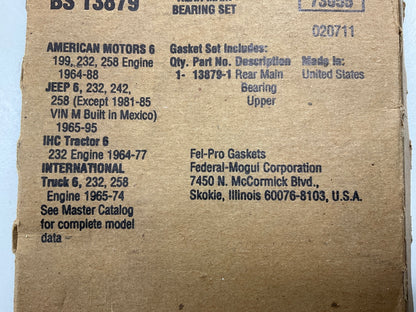 Fel-pro BS13879 Engine Rear Main Seal Set