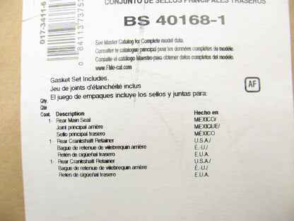 Fel-pro BS40168-1 Rear Main Seal Set For 2006-2010 Dodge Charger 3.5L V6