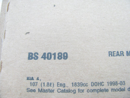 Fel-pro BS40189 Engine Crankshaft Rear Main Seal Set For 1998-2004 Kia 1.8L I4