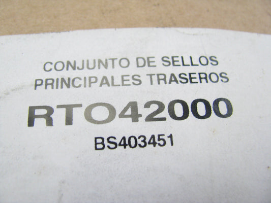 Fel-pro BS40345-1 Engine Rear Main Bearing Gasket Set
