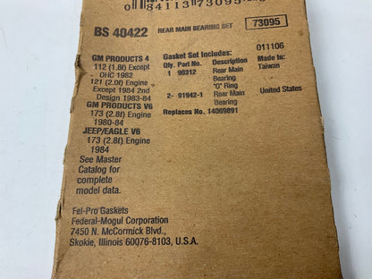 Fel-pro BS40422 Engine Crankshaft Rear Main Seal Set