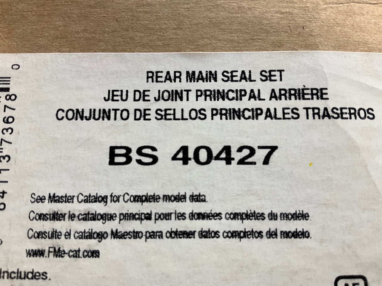 Fel-pro BS40427 Engine Gasket Rear Main Seal