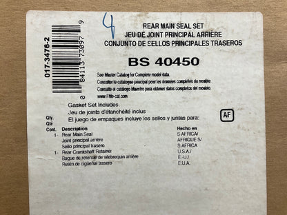 Fel-pro BS40450 REAR Main Bearing Seal Set 1984-1999 Toyota 1.5L, 2.0L, 2.5L L4