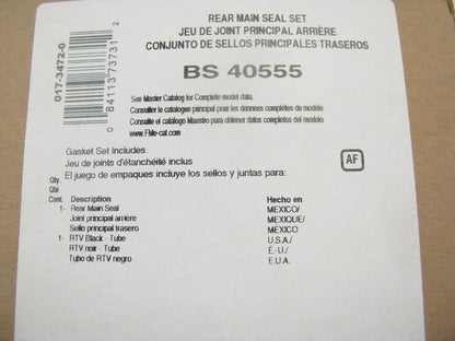 FEL-PRO BS40555 Engine Main Bearing Rear Seal Set