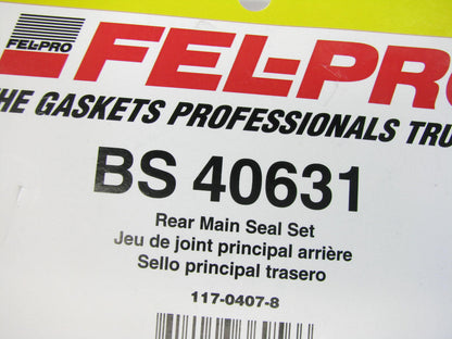 Fel-pro BS40631 Engine Rear Main Bearing Seal Set