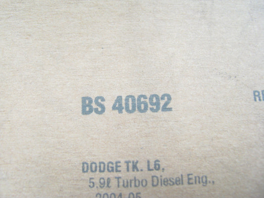 Fel-pro BS40692 Rear Main Seal Set For 2004-2009 Dodge 5.9L Cummins Turbo Diesel