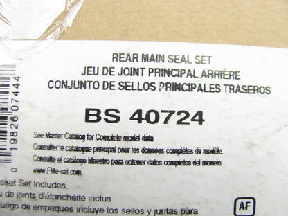 Fel-pro BS40724 Rear Main Seal For 1997-2007 Audi Volkswagen 1.8L Turbocharged