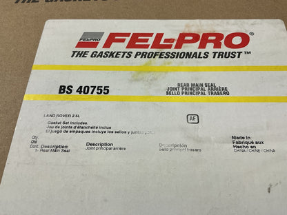 Fel-Pro BS40755 Rear Main Bearing Gasket Set For 2002-2005 Land Rover Freelander