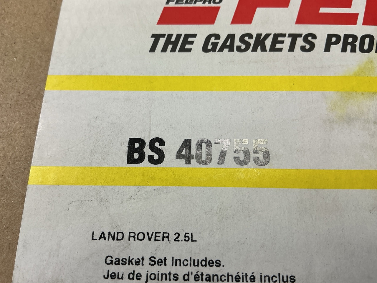 Fel-Pro BS40755 Rear Main Bearing Gasket Set For 2002-2005 Land Rover Freelander
