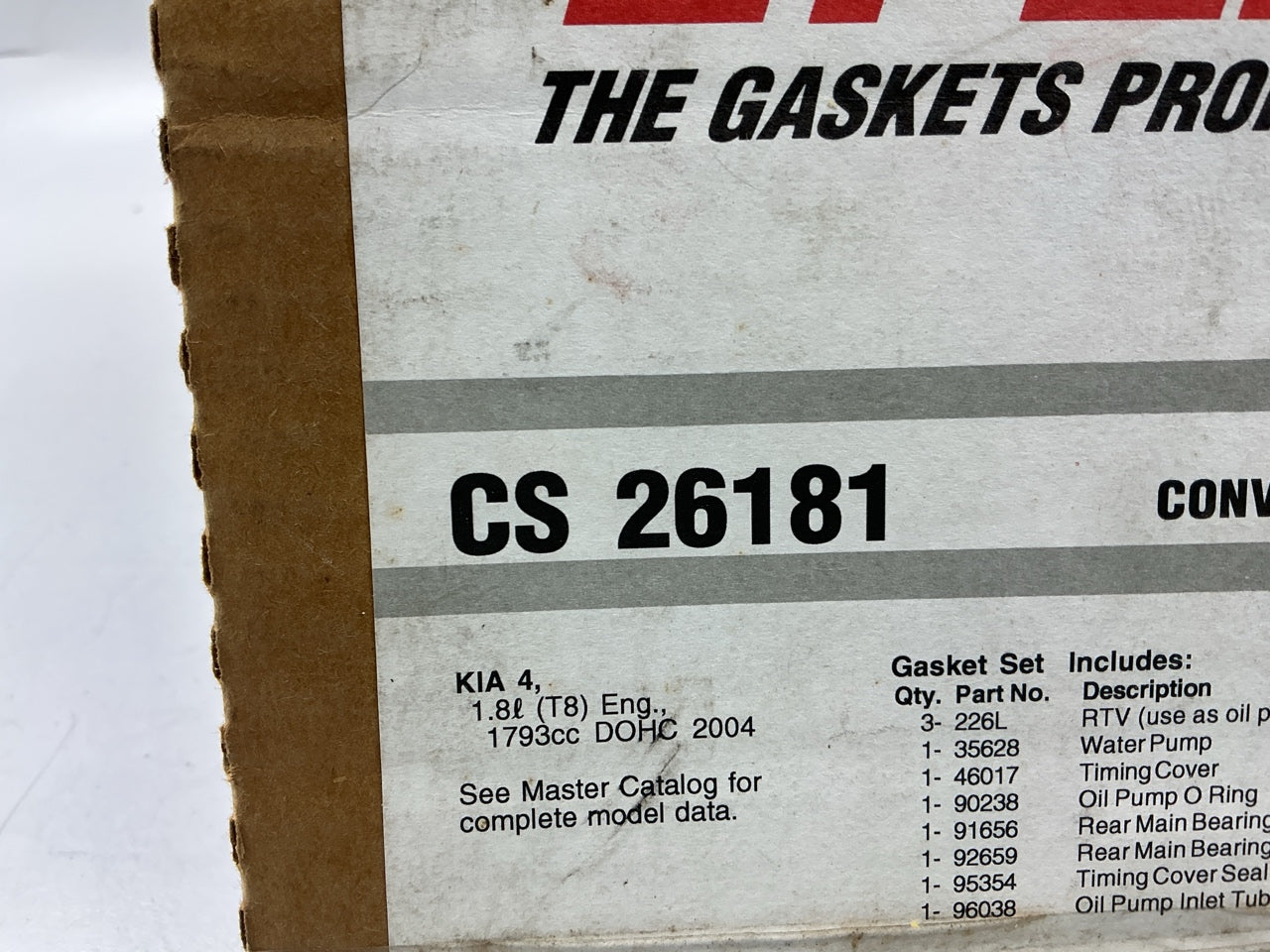 Fel-Pro CS26181 Conversion (Lower) Gasket Set For 2004 Kia Spectra 1.8L-L4