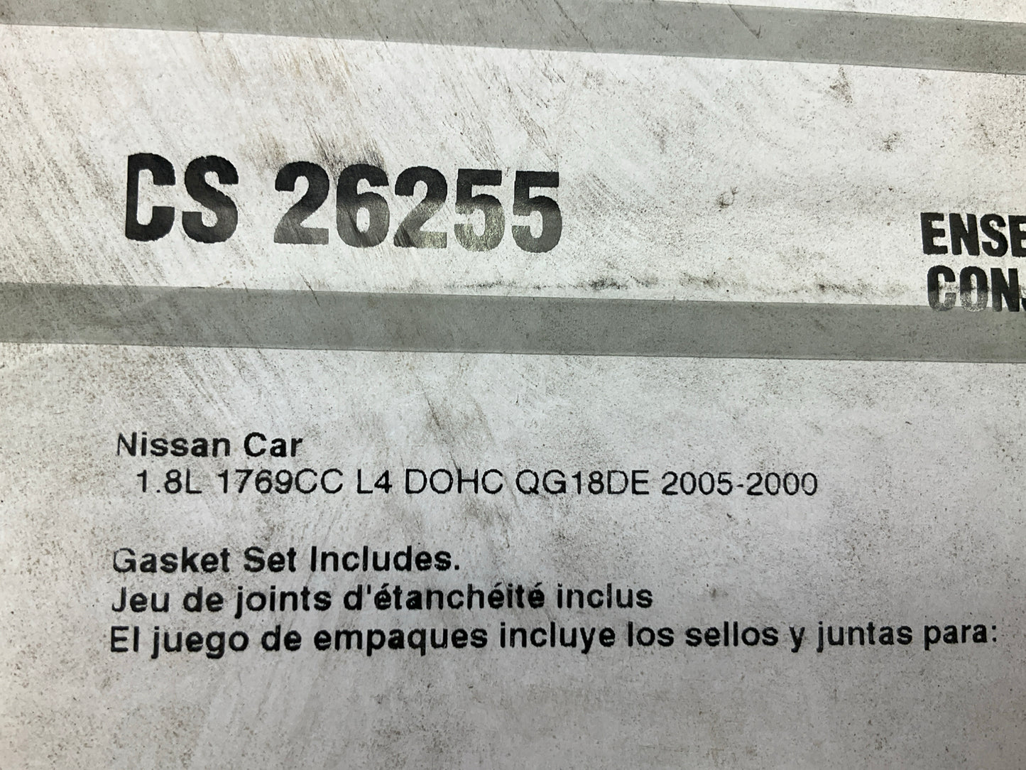 Fel-Pro CS26255 Conversion (Lower) Gasket Set For 2000-2006 Nissan Sentra 1.8L