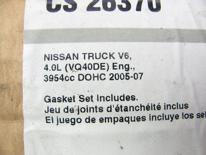 Fel-pro CS26370 Conversion Lower Gasket Set For 2005-2013 Nissan Suzuki 4.0L-V6
