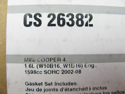 Fel-pro CS26382 Conversion Lower Gasket Set  for 2002-2008 Mini Cooper 1.6L-L4