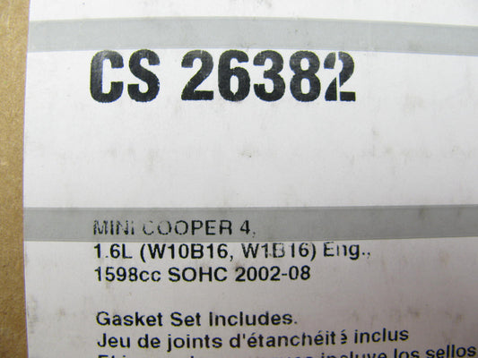 Fel-pro CS26382 Conversion Lower Gasket Set  for 2002-2008 Mini Cooper 1.6L-L4