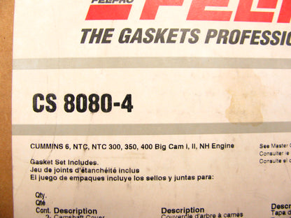 Fel-pro CS8080-4 Conversion Lower Gasket Set For Cummins NTC300 350 400 Big Cam