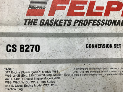 Fel-pro CS8270 Conversion (Lower) Gasket Set For Case 377 A401 A401D A451D