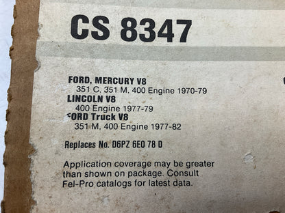 Fel-Pro CS8347 Conversion (Lower) Gasket Set 1970-1982 Ford 351C 351M 400-V8