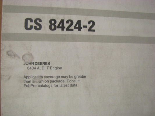 Fel-pro CS8424-2 Conversion Lower Gasket Set For John Deere 6404A 6404D 6404T