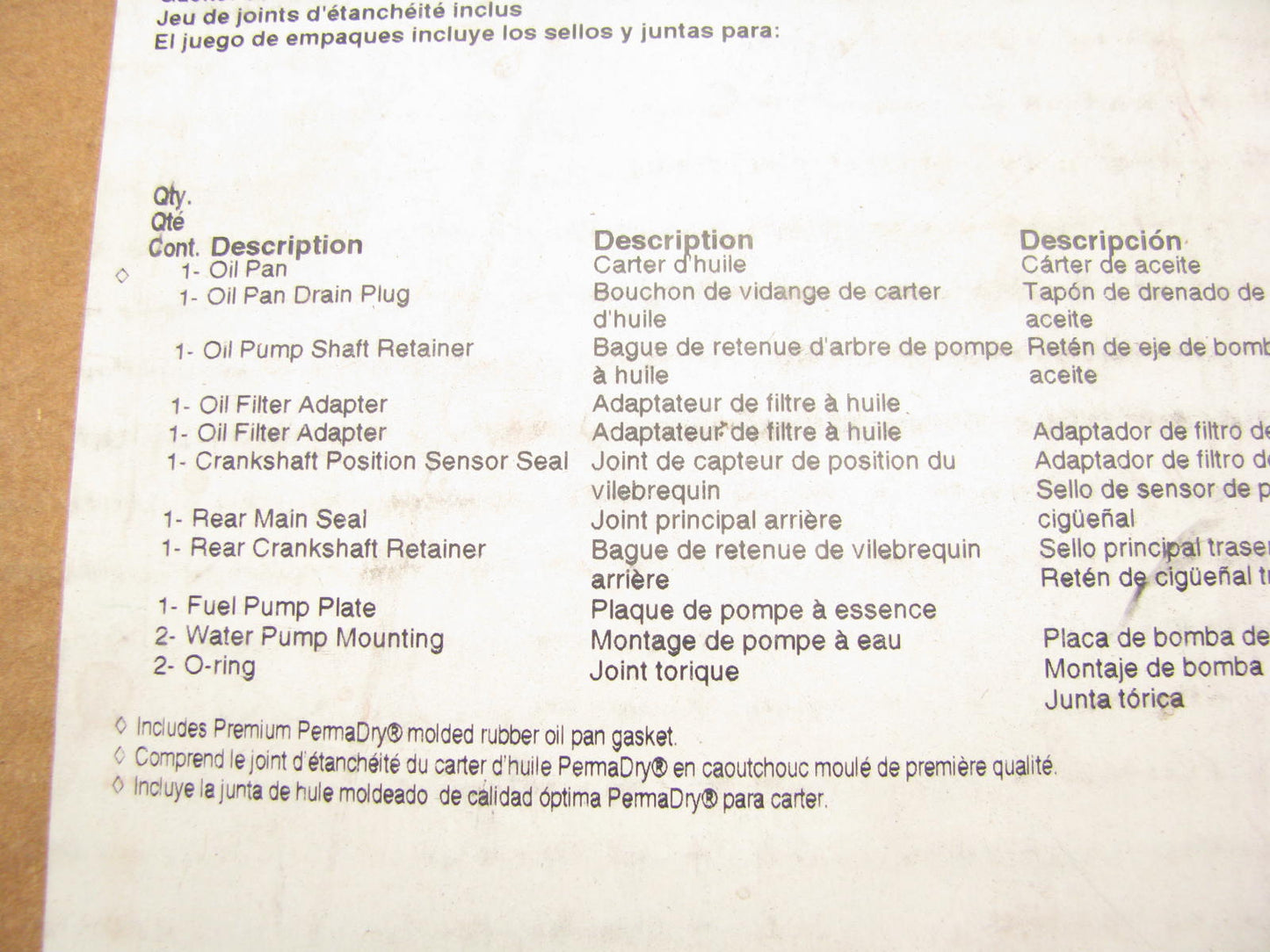 Fel-pro CS8510-1 Conversion (Lower) Engine Gasket Set