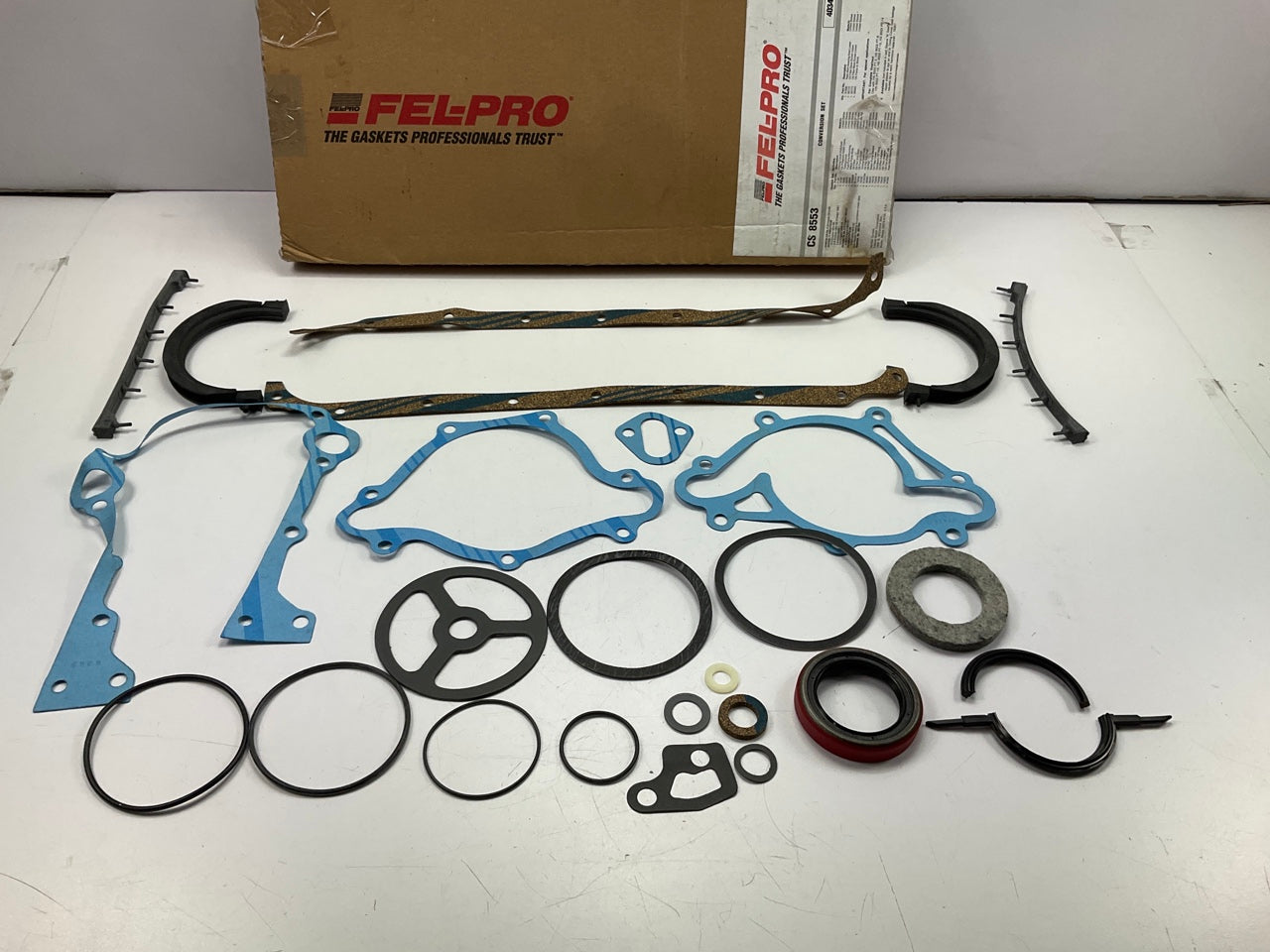 Fel-pro CS8553 Conversion (Lower) Gasket Set For 1965-91 Chrysler 273 318 340-V8