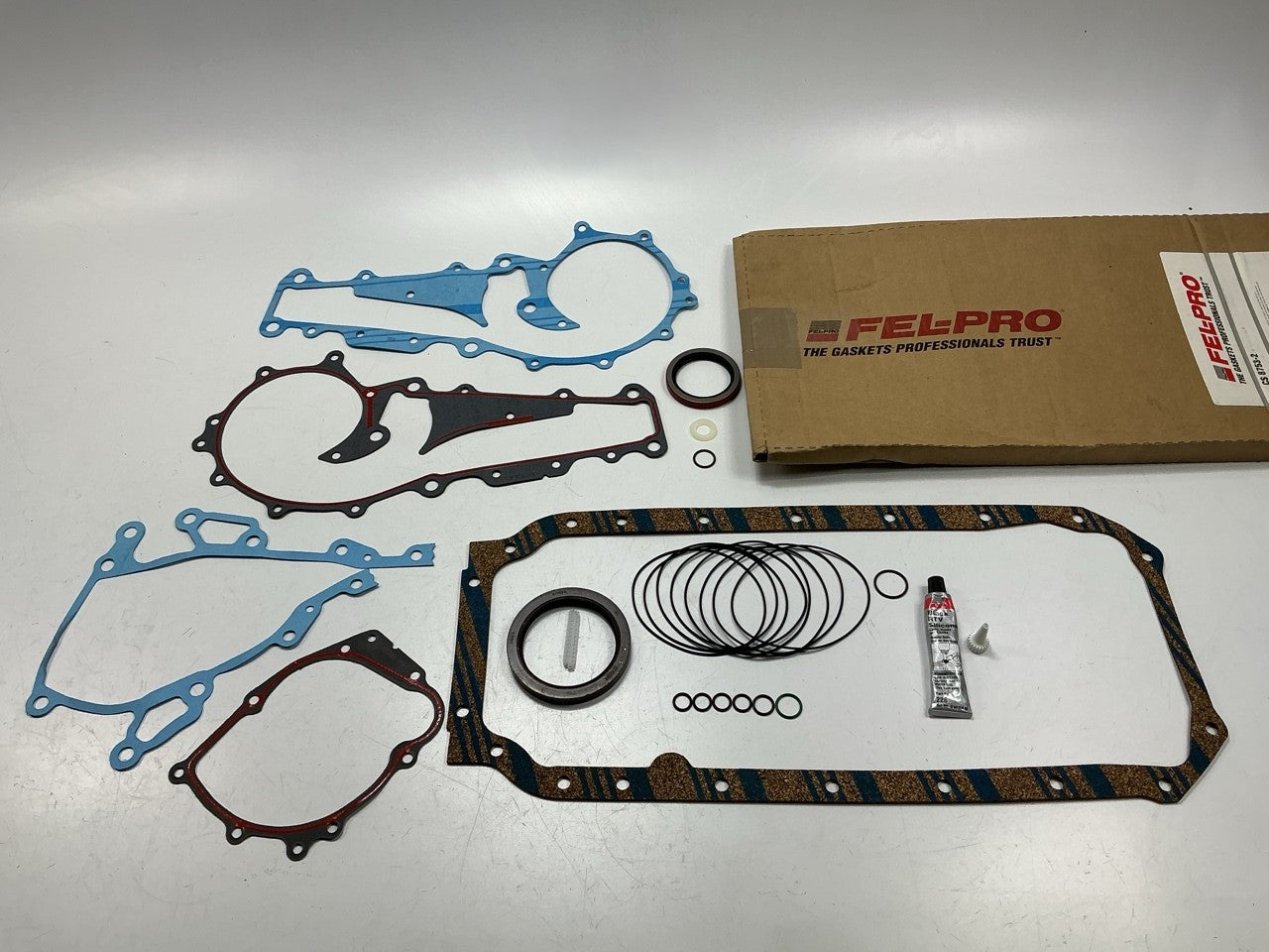 Fel-pro CS8753-2 Conversion (Lower) Oil Pan Gasket Set - Cadillac 4.1 4.5 4.9 V8