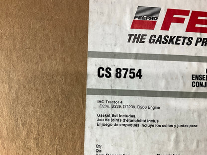 Fel-pro CS8754 Conversion (Lower) Gasket Set For IHC D206 , D239, DT239 , D268