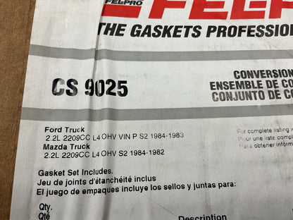 Fel-pro CS9025 Conversion (Lower) Gasket Set For 1983-84 Ford Ranger 2.2L Diesel