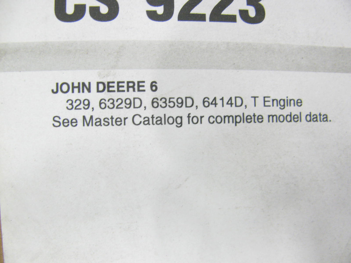 Fel-pro CS9223 Conversion Lower Gasket Set For John Deere 303 329 359