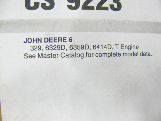 Fel-pro CS9223 Conversion Lower Gasket Set For John Deere 303 329 359
