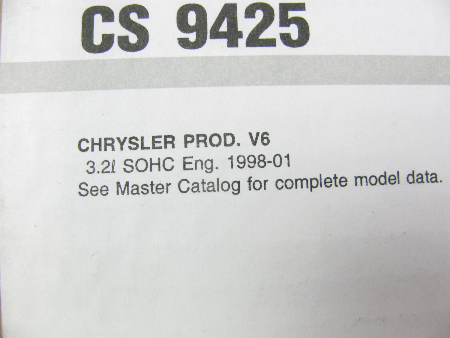 Fel-pro CS9425 Conversion (Lower) Gasket Set For 1998-2001 Chrysler 2.7L-V6