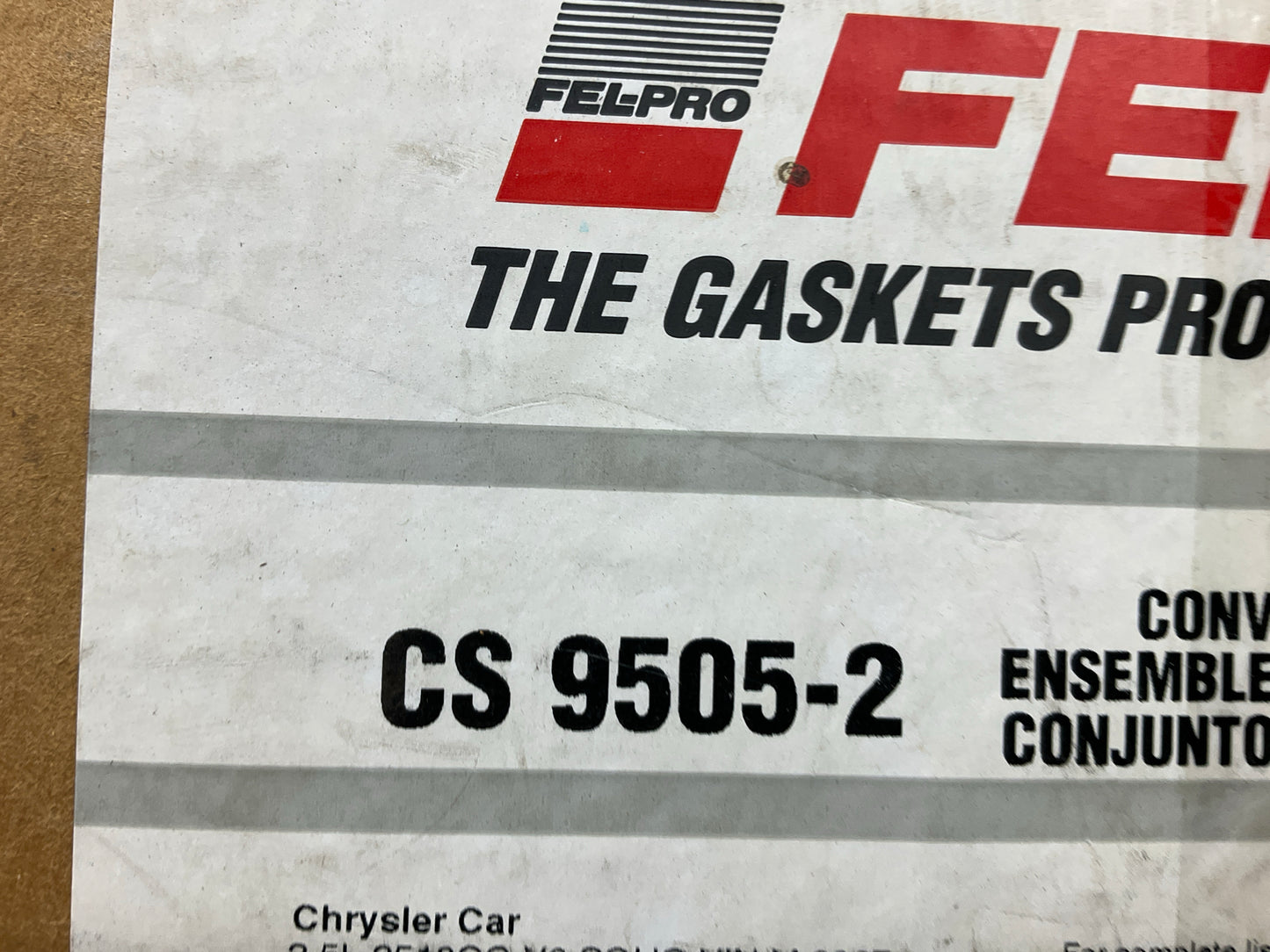 Fel-pro CS9505-2 Conversion (Lower Engine) Gasket Set