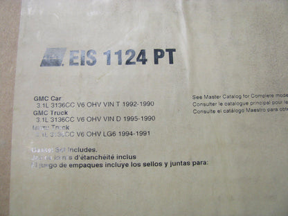 Fel-pro EIS1124PT Engine Rebuild Gasket Set For 1990-1995 GMC Isuzu 3.1L-V6