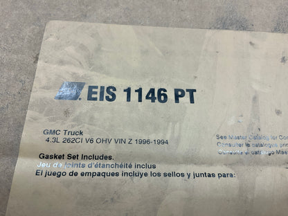 Fel-pro EIS1146PT Engine Short Block Gasket Set 1994-1996 GMC CHEVY 4.3L Truck