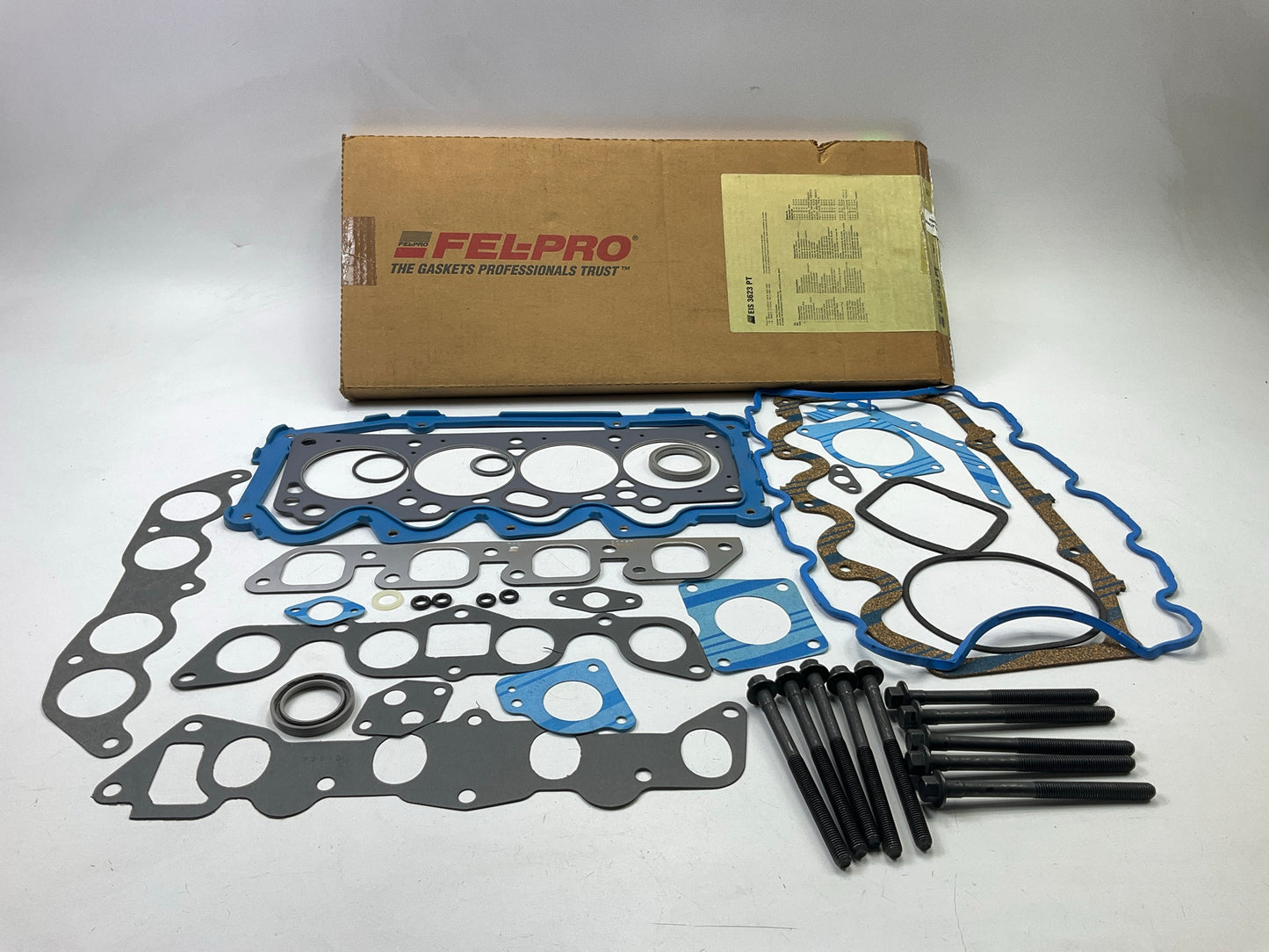 Fel-Pro EIS3623PT Engine Rebuilder Gasket Set 1985-1990 Ford 1.9L (VIN 9/J)