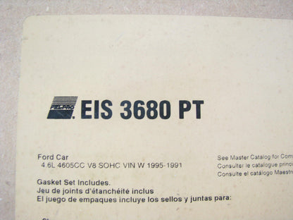 1991-1995 Ford Car 4.6L SOHC 2V Engine Rebuild Overhaul Full Gasket Set FEL-PRO