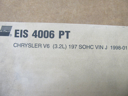 Fel-pro EIS4006PT Partial Gasket Set For 1998-01 Chrysler 3.2L Intrepid Concorde