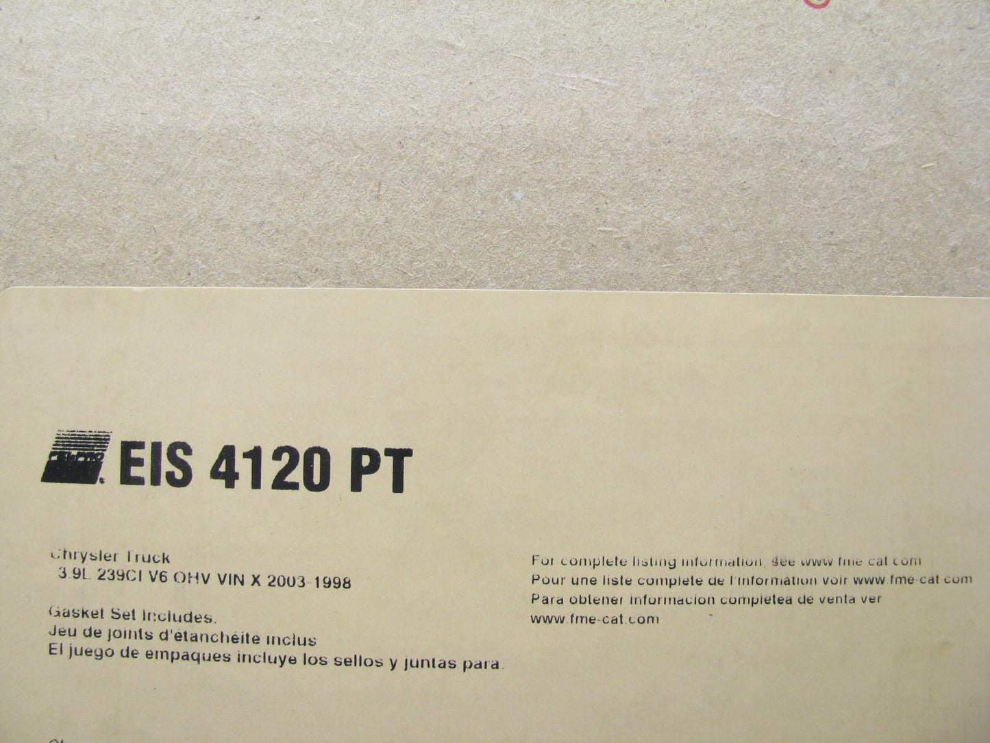 Fel-pro EIS4120PT Full Engine Head Gasket Set