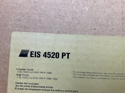 Fel-Pro EIS4520PT Engine Rebuilder Gasket Set For 1992-1996 Jeep 2.5L-L4 (VIN P)