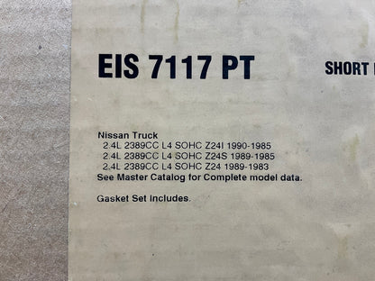 Fel-pro EIS7117PT Engine Rebuilder Gasket Set For 1983-1990 Nissan 2.4L Z24i Z24