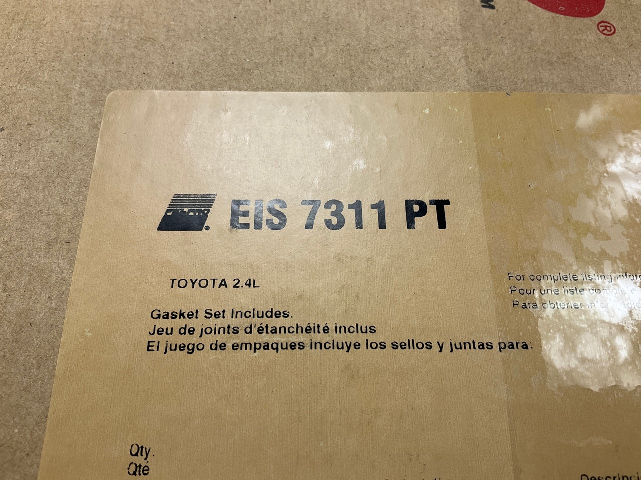 Fel-Pro EIS7311PT Engine Installation Gasket Set - Toyota 2.4L ''22RE''